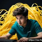 SMACSS의 관리 도구 및 리소스 - **Prompt 1: The Transformation from CSS Chaos to SMACSS Clarity**
    "A visually striking split ima...