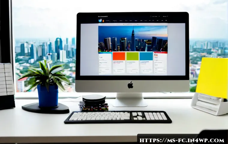 SMACSS의 세부 원칙 - Photorealistic modern web designer workspace in Kuala Lumpur, a Malaysian professional organizing fi...
